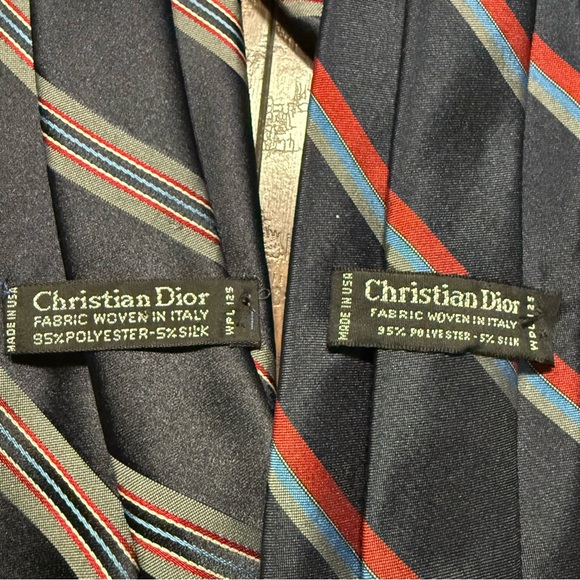 Christian Dior Ties Set of 2 - Picture 3 of 3